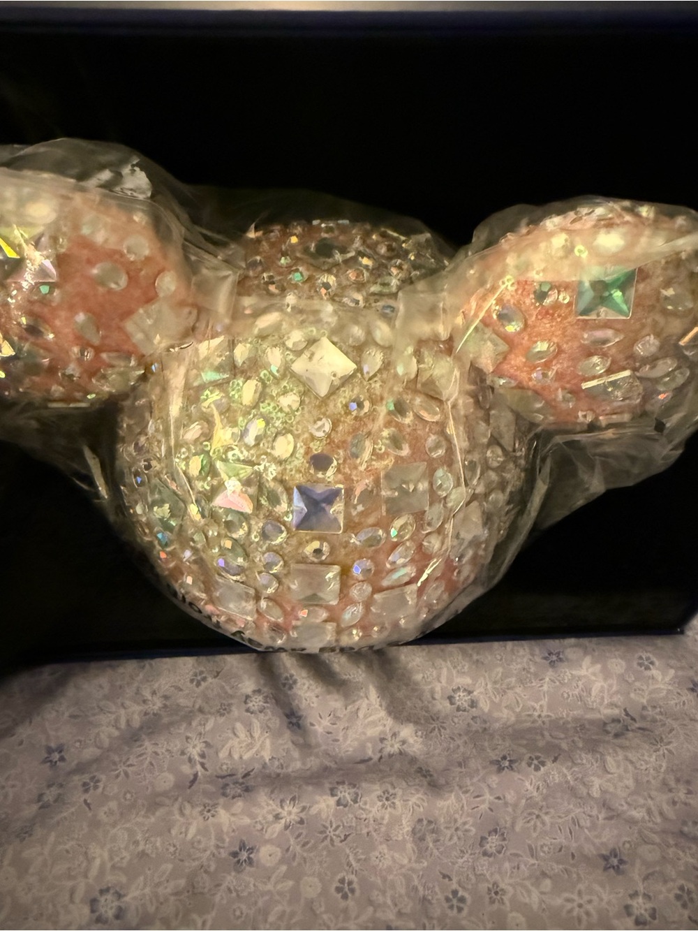 Iridescent Crystal Mickey Ear 50th Anniversary